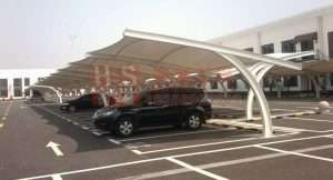 膜结构停车棚多少钱一平方介绍图